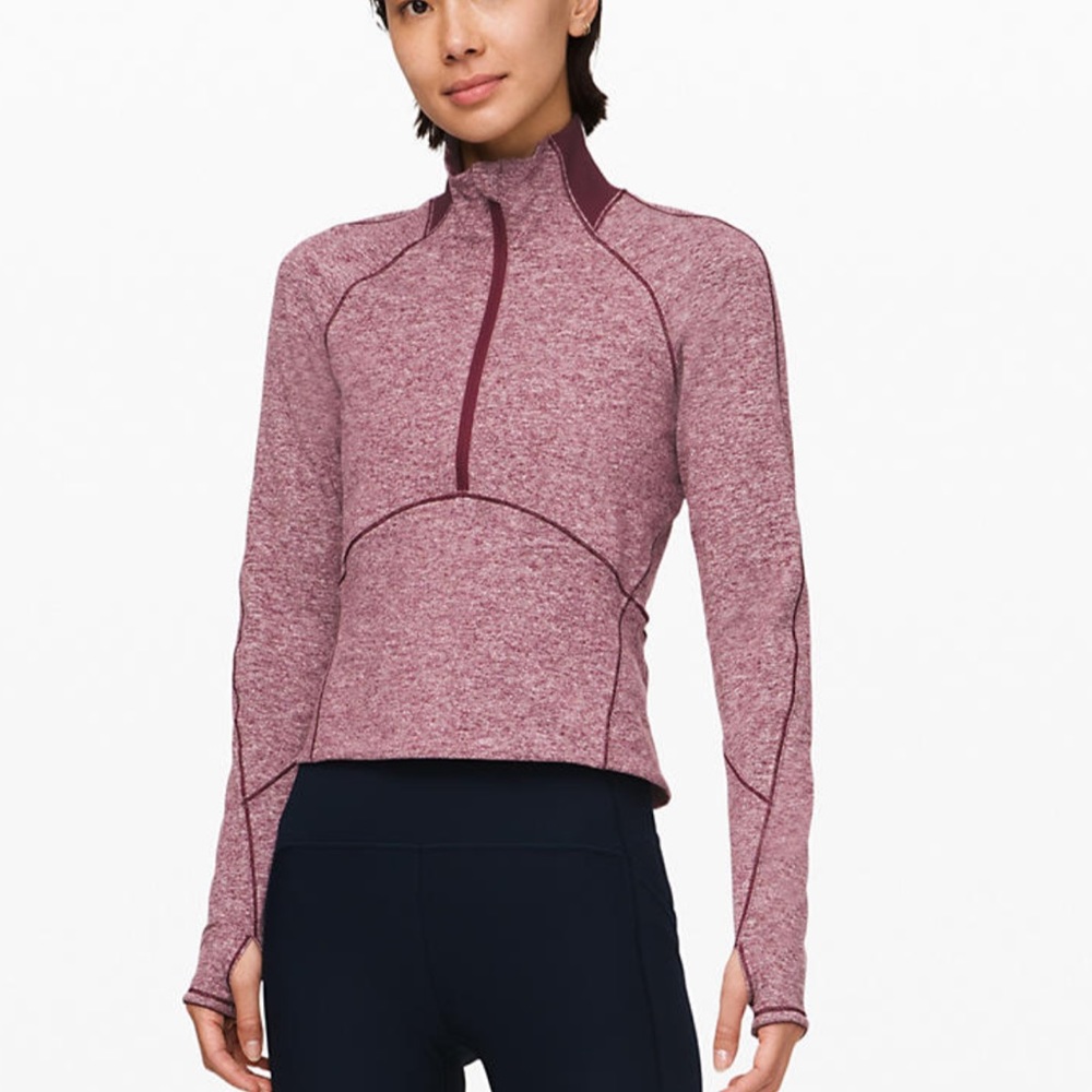 Lululemon always alert 1/2 zip